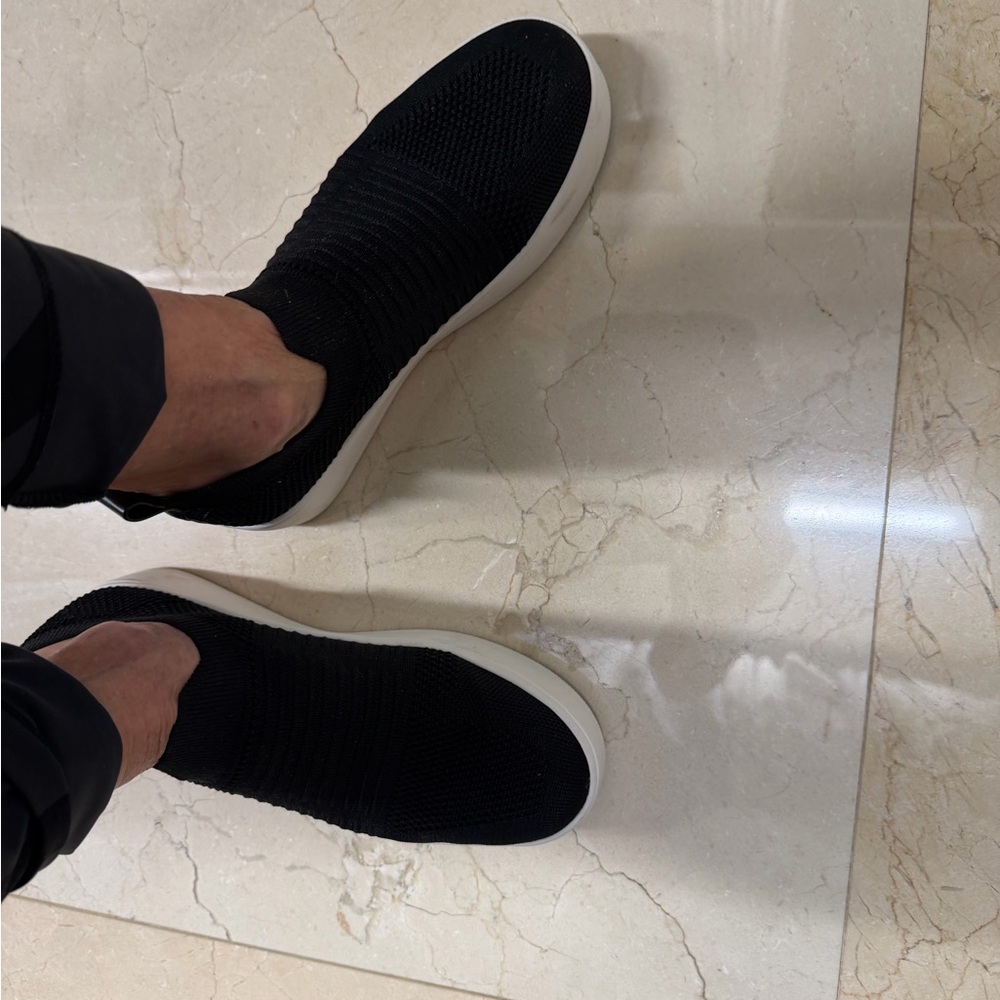 Steve Madden Black Knit Women's Sneakers